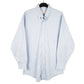 Mens Blue Brooks Brothers Houndstooth Long Sleeve Shirt