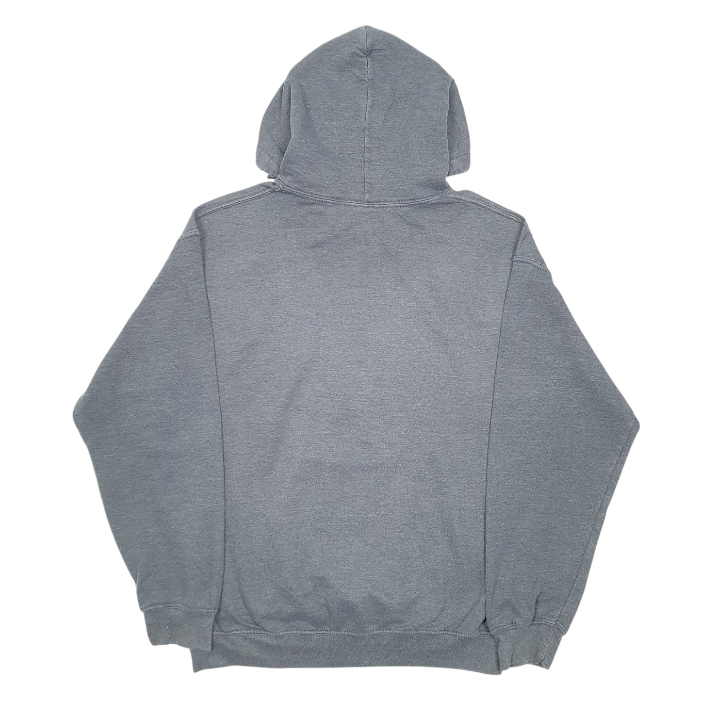 Mens Grey Adidas Spellout Hoodie Jumper