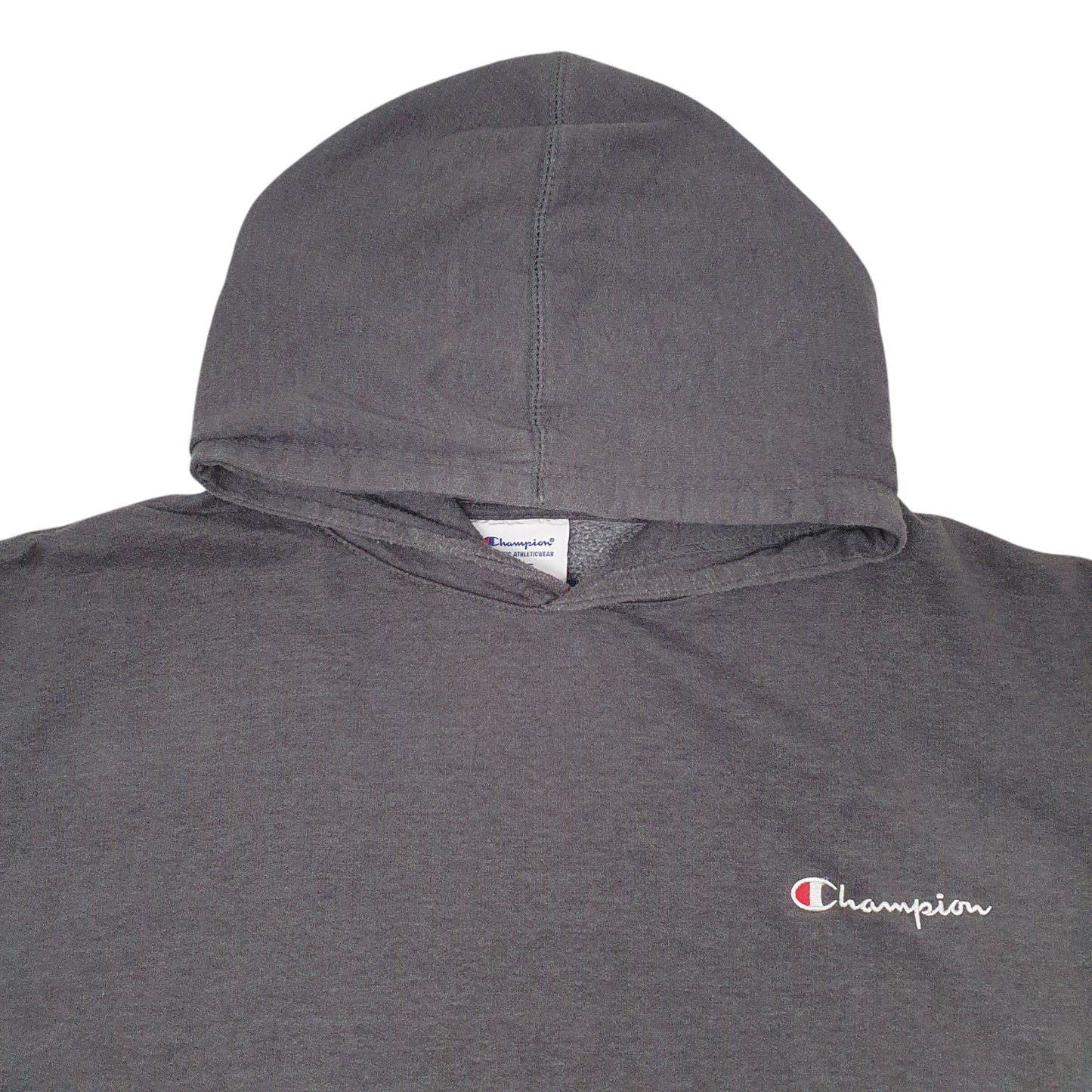 Mens Grey Champion  Hoodie Jumper
