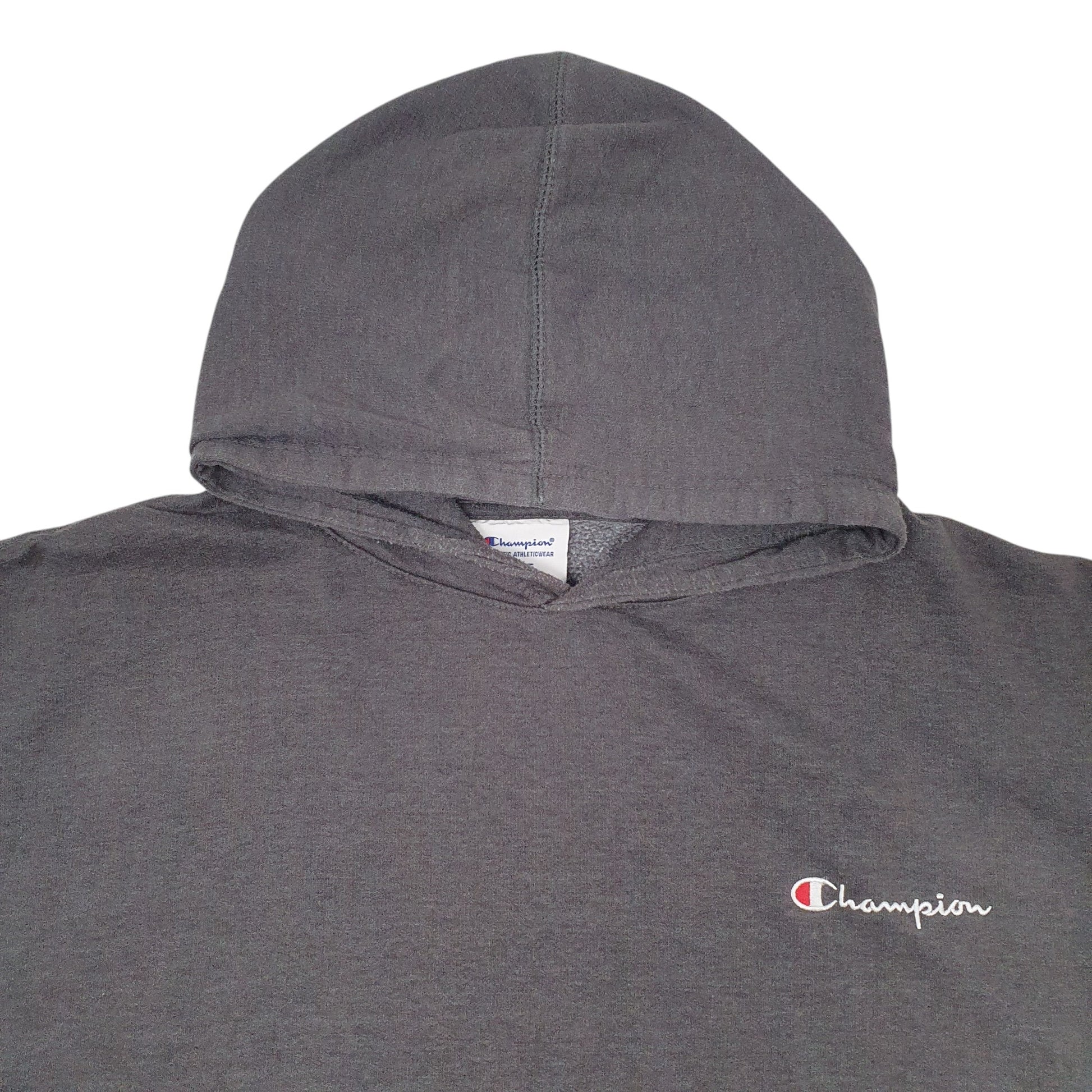 Mens Grey Champion  Hoodie Jumper
