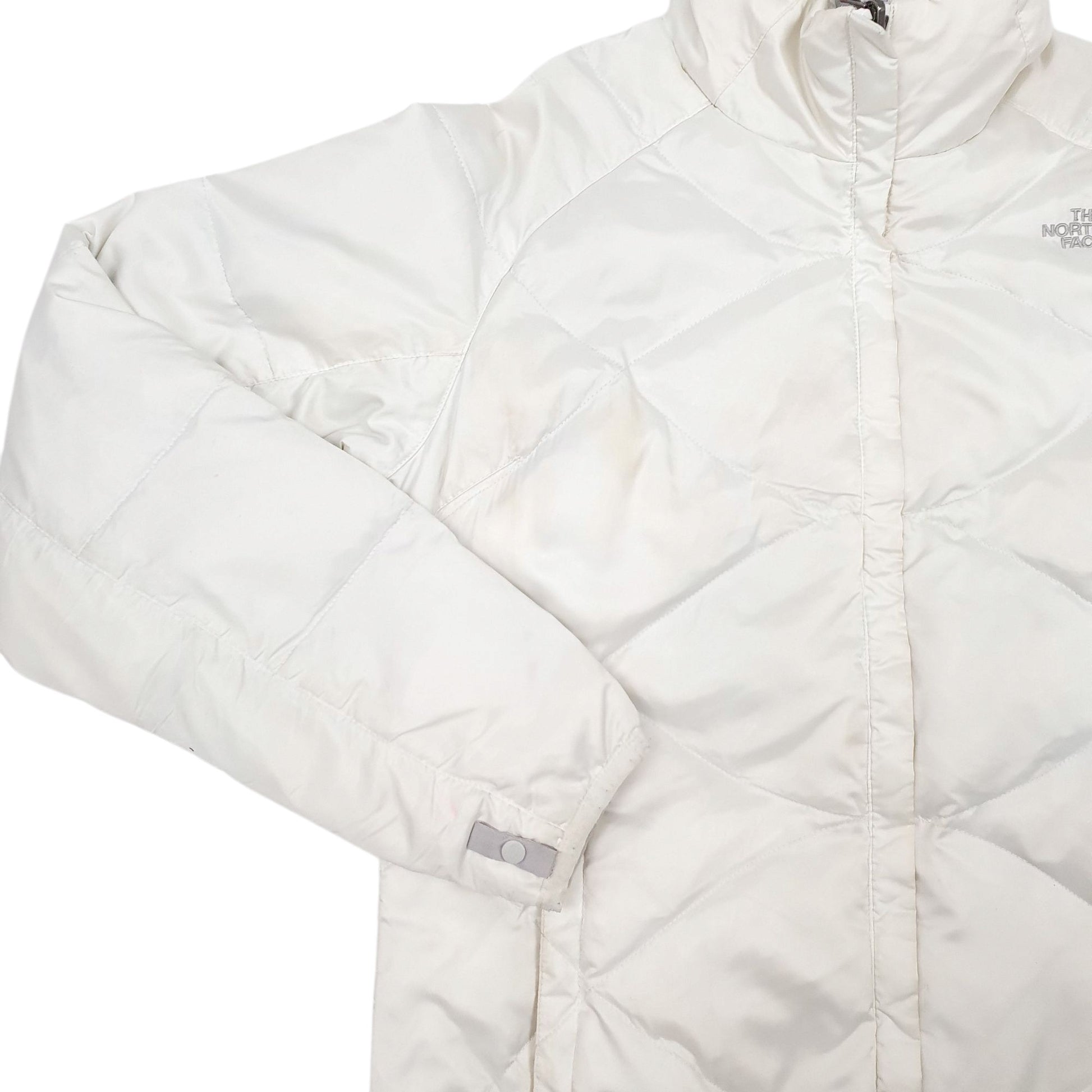 Womens White The North Face   Coat