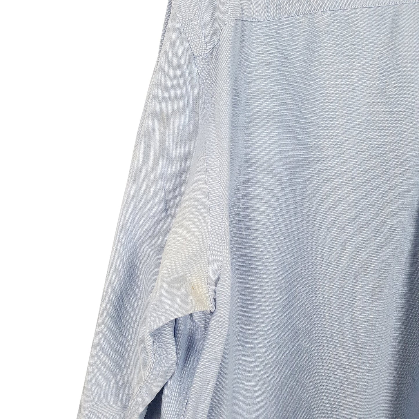 Mens Blue Lacoste  Long Sleeve Shirt