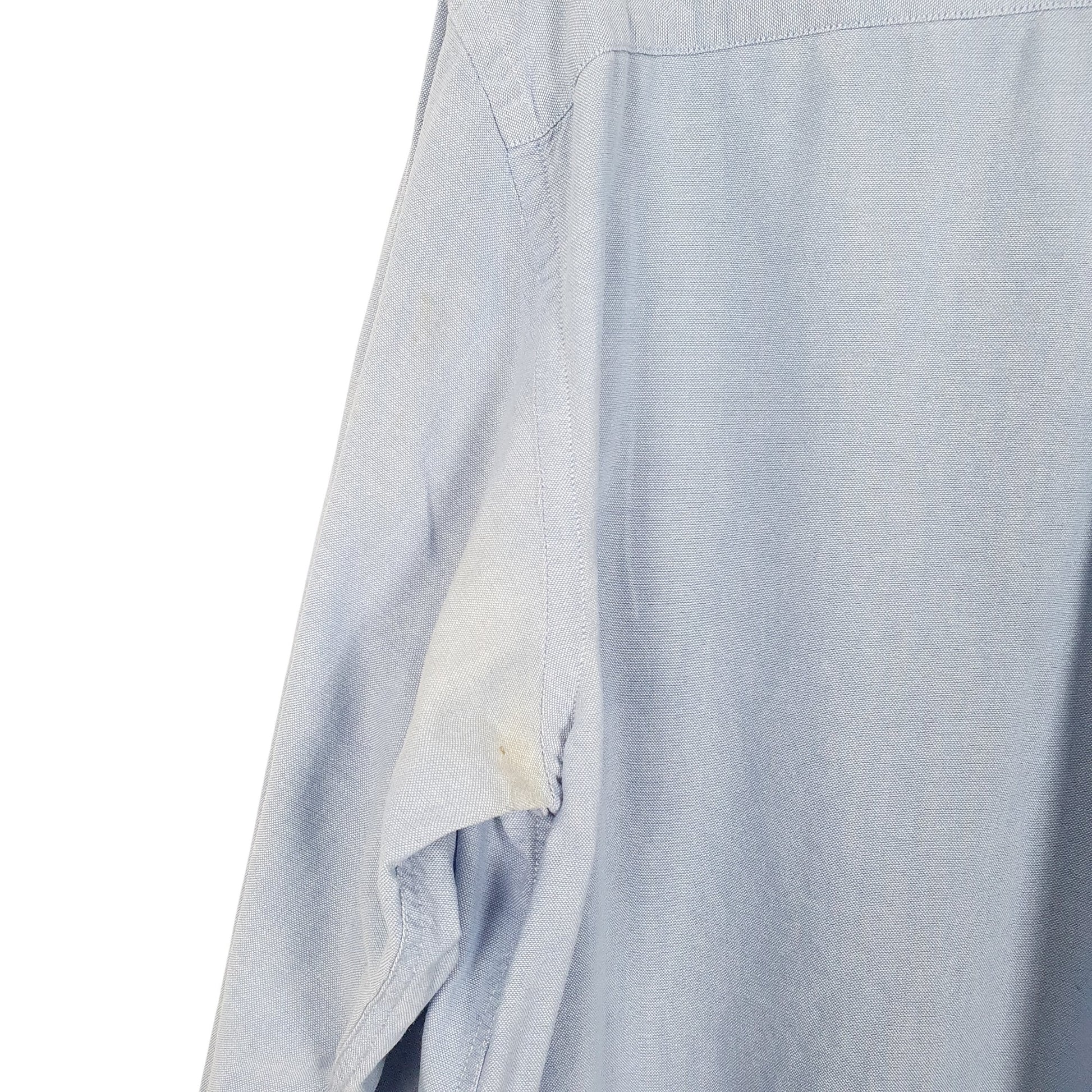 Mens Blue Lacoste  Long Sleeve Shirt