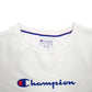 Womens White Champion Spellout Crewneck Jumper