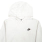 Mens White Nike  Hoodie Jumper