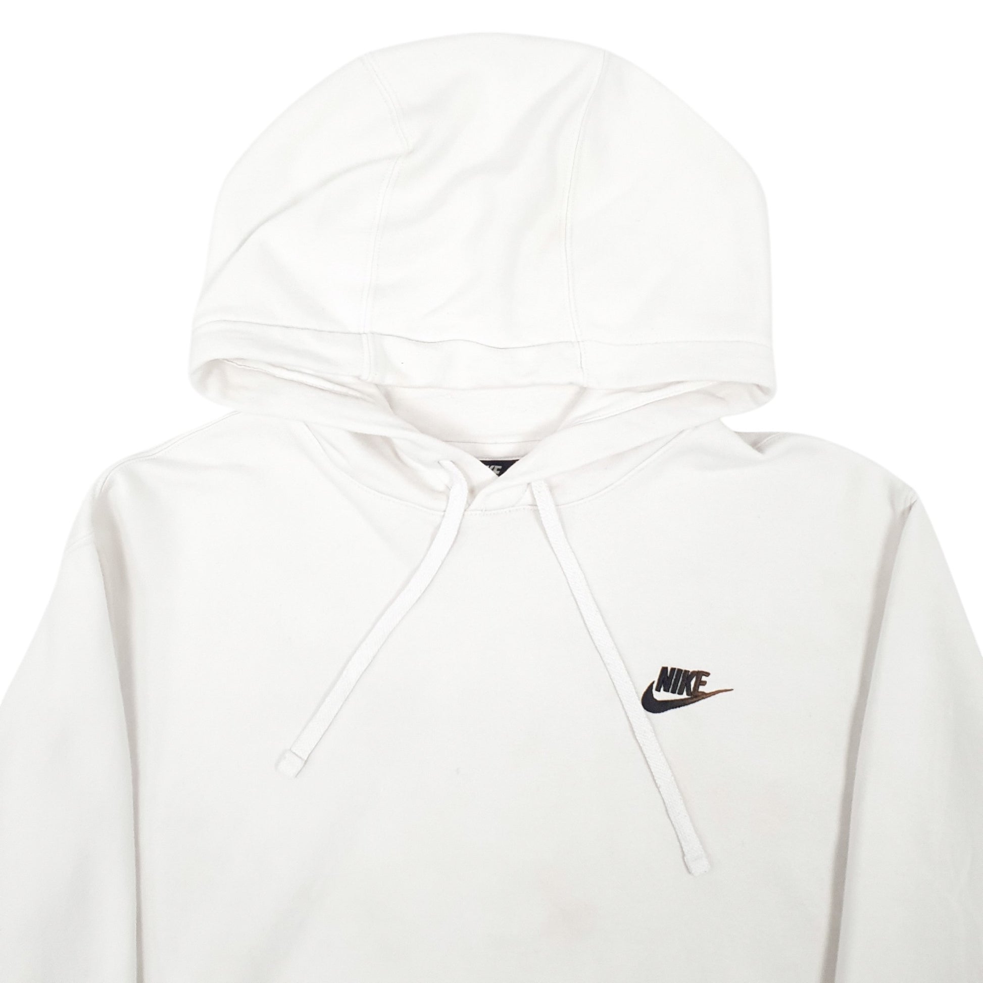 Mens White Nike  Hoodie Jumper