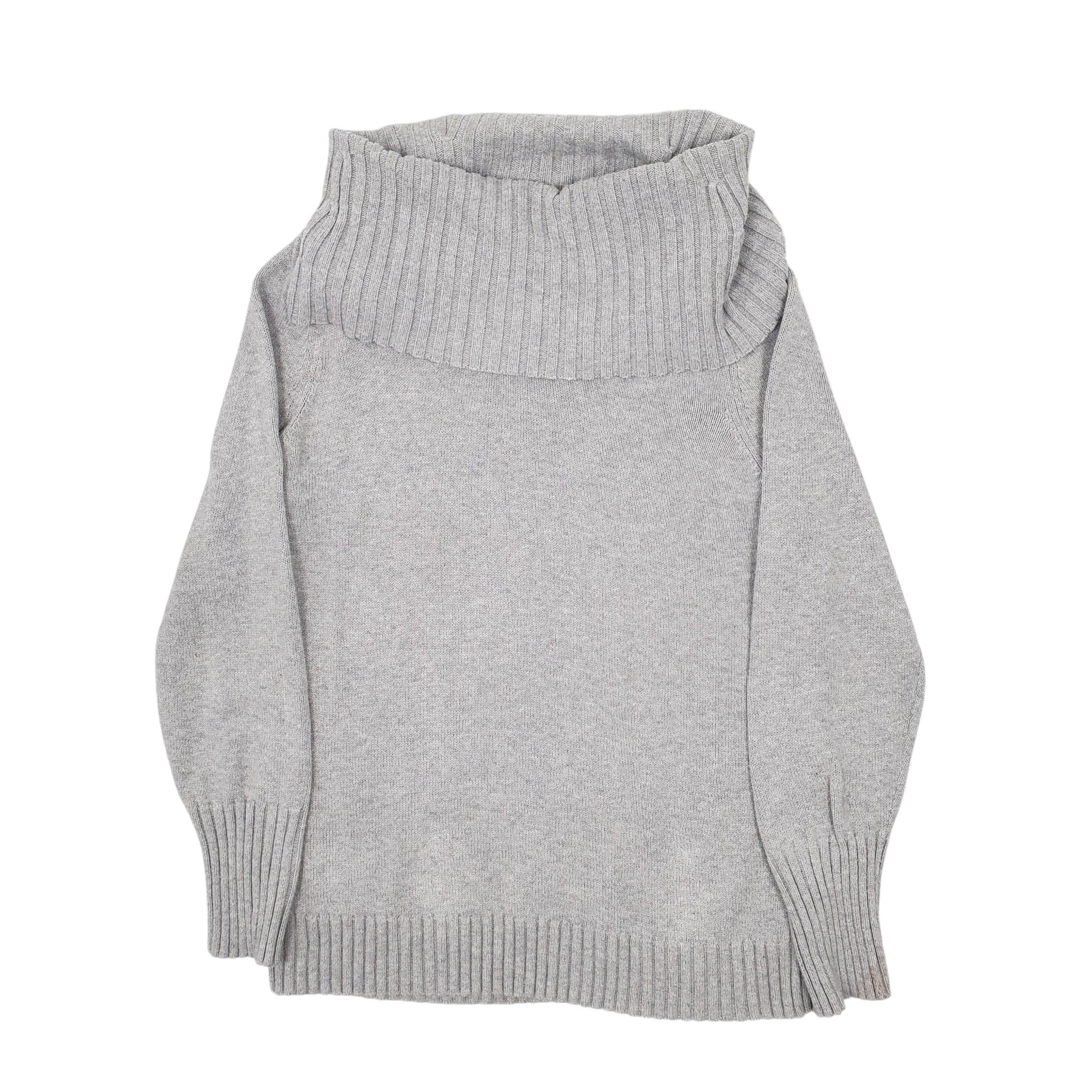 Womens Grey Nautica  Shoal Neck Jumper