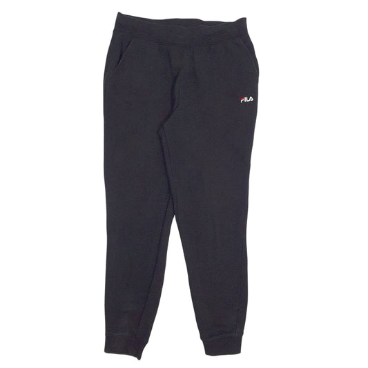 Mens Black Fila  Jogger Trousers