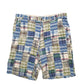 Mens Blue Free Press Madras Ivy League Chino Shorts