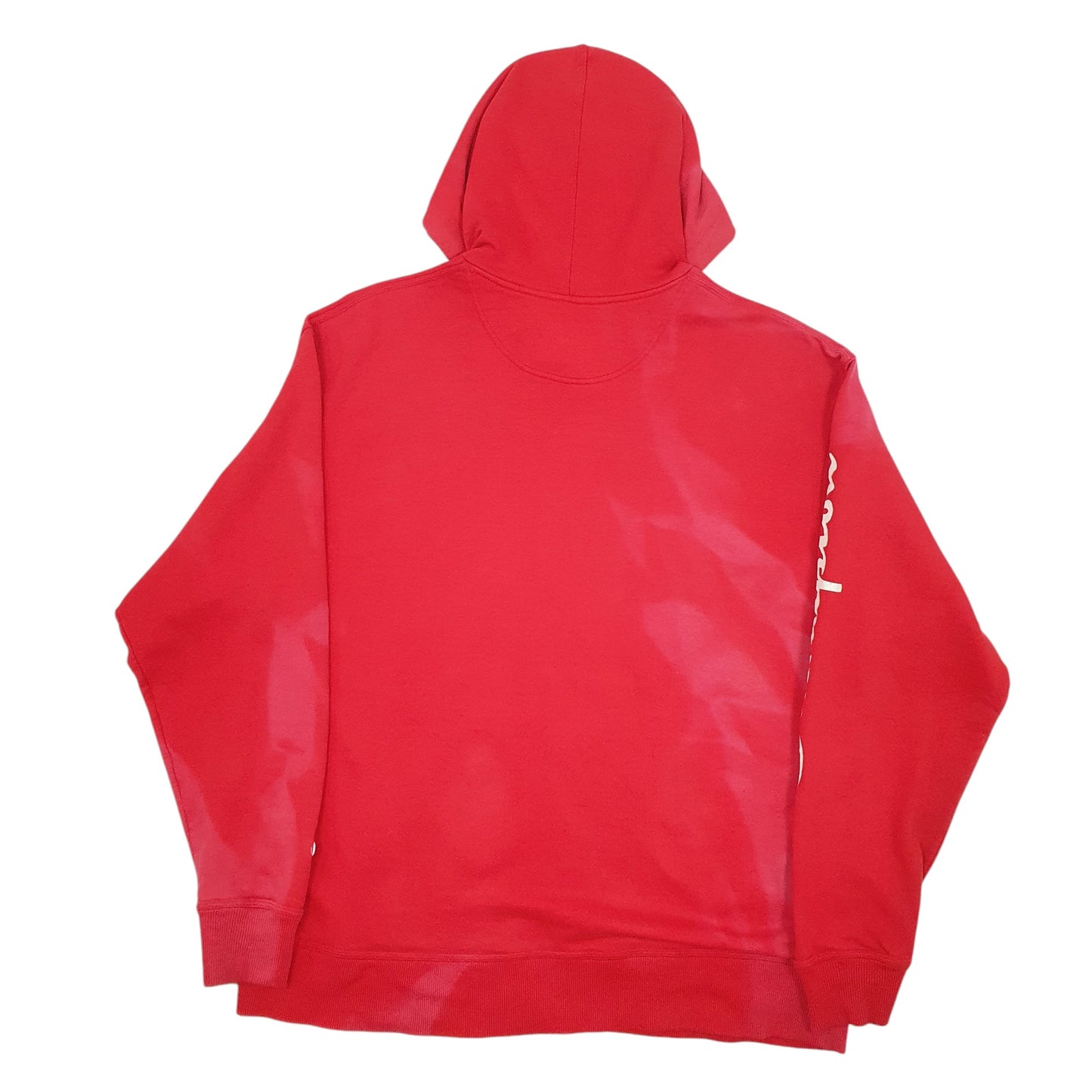 Mens Red Champion  Hoodie Jumper