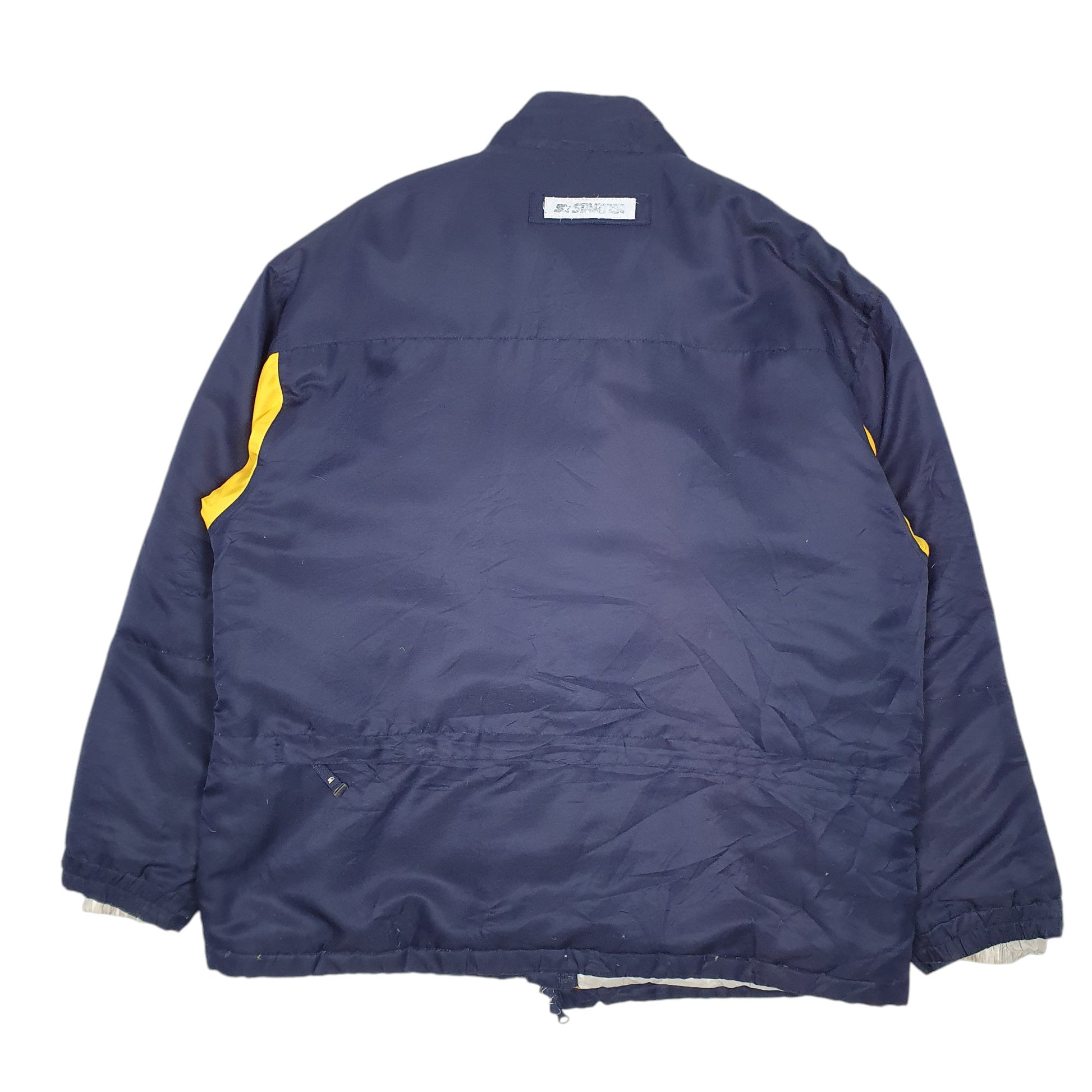 Mens Navy Starter Down Jacket  Coat