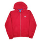 Mens Red Adidas  Full Zip Jumper