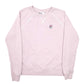Womens Pink Fila Raglan Crewneck Jumper
