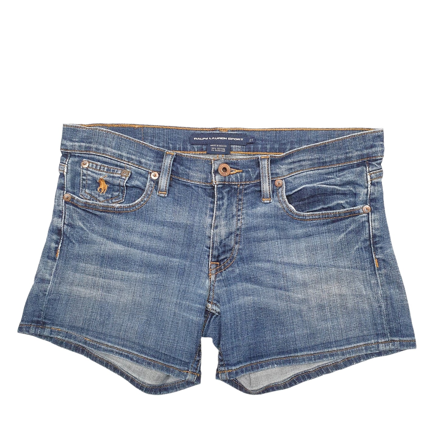 Womens Blue Polo Ralph Lauren  Denim Shorts