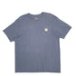 Mens Grey Carhartt  Short Sleeve T Shirt