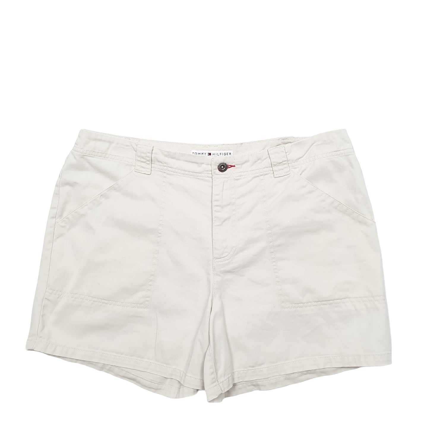 Womens Beige Tommy Hilfiger  Chino Shorts