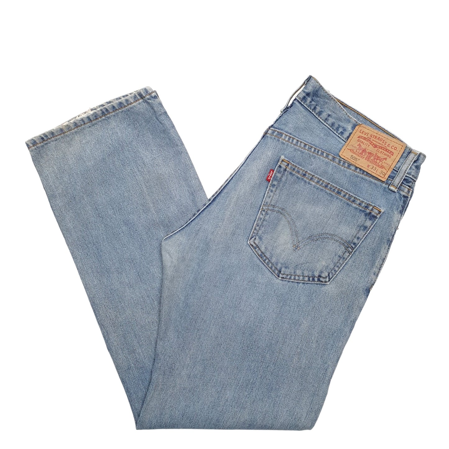 Mens Blue Levis  505 JeansW36 L30