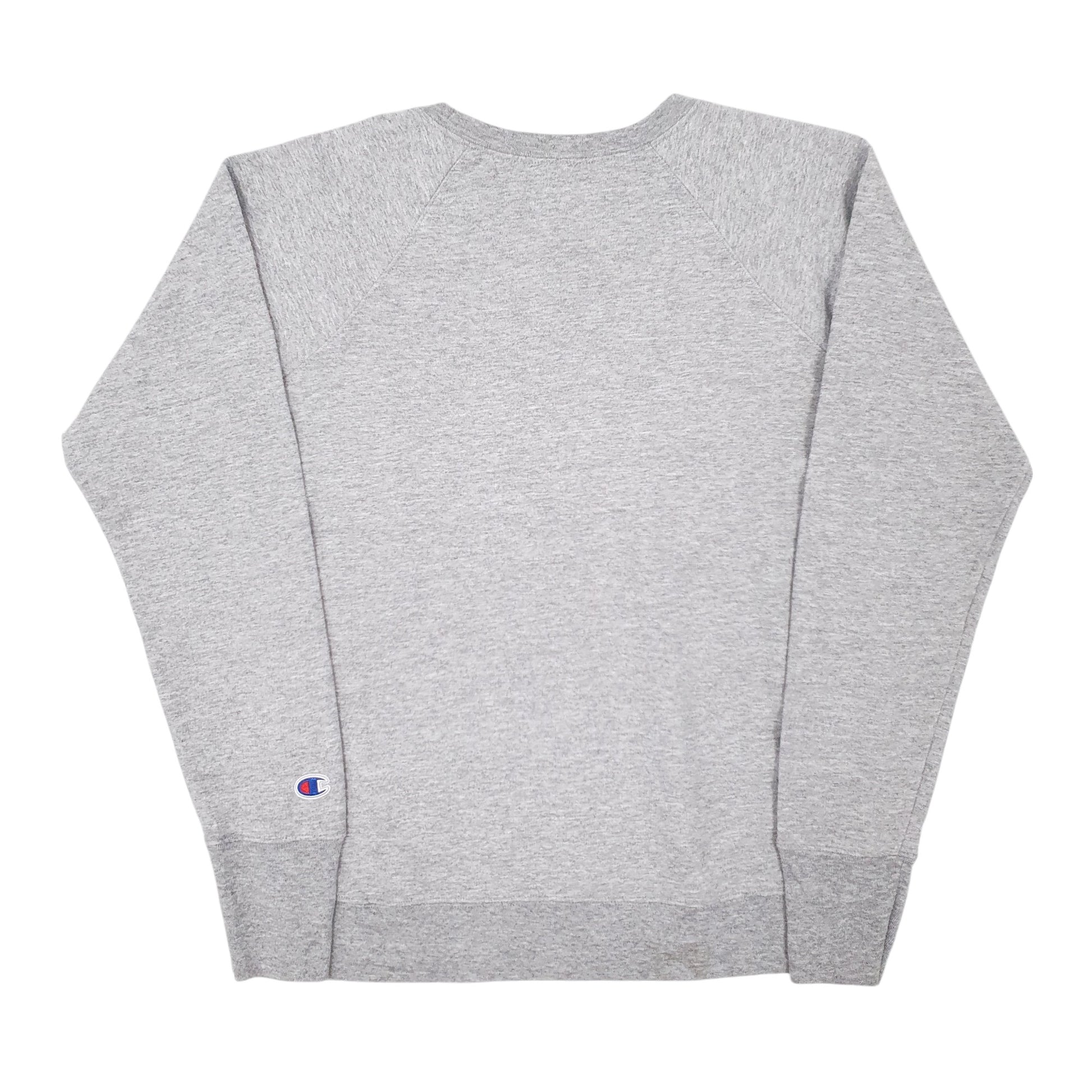 Mens Grey Champion  Crewneck Jumper