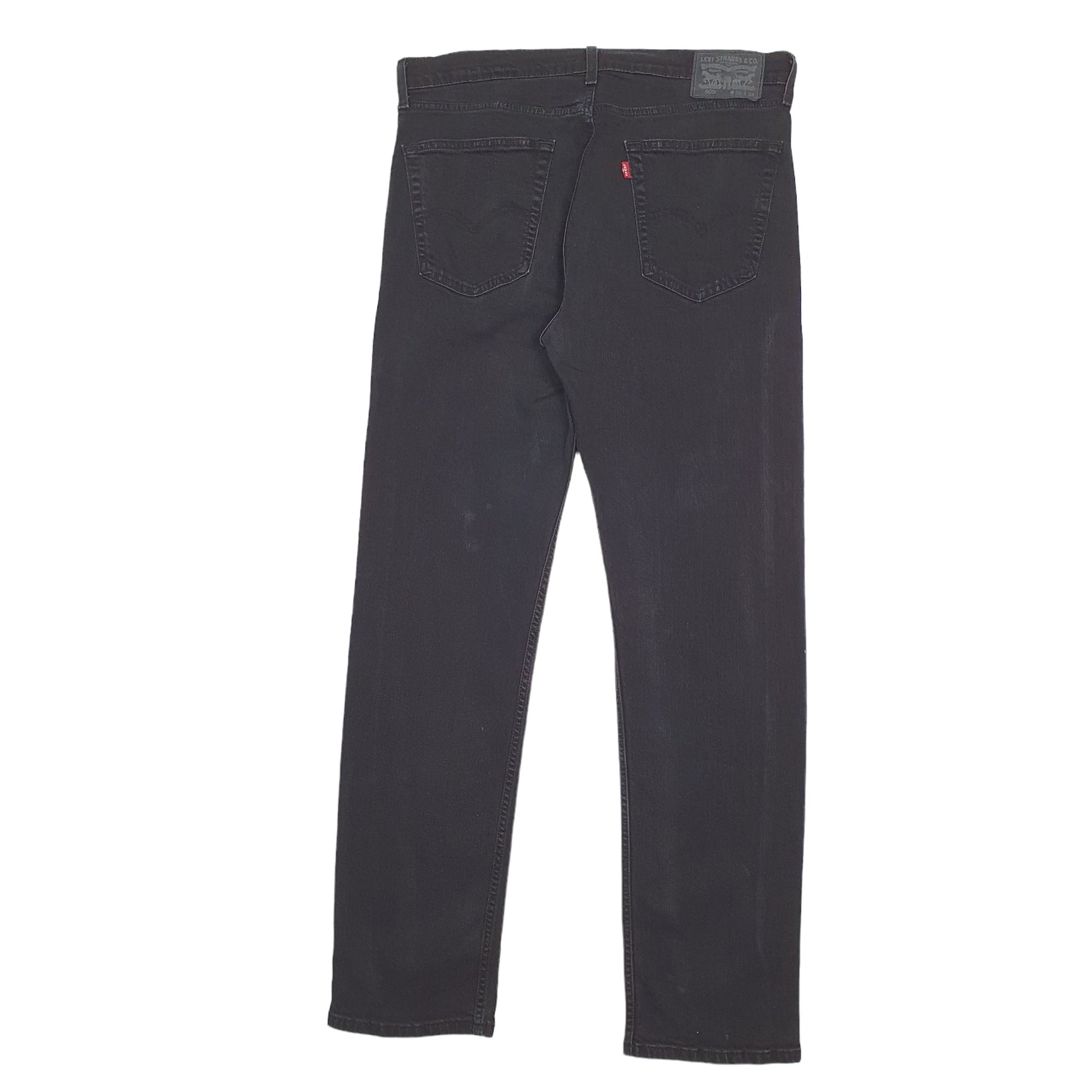Mens Black Levis  505 JeansW36 L34