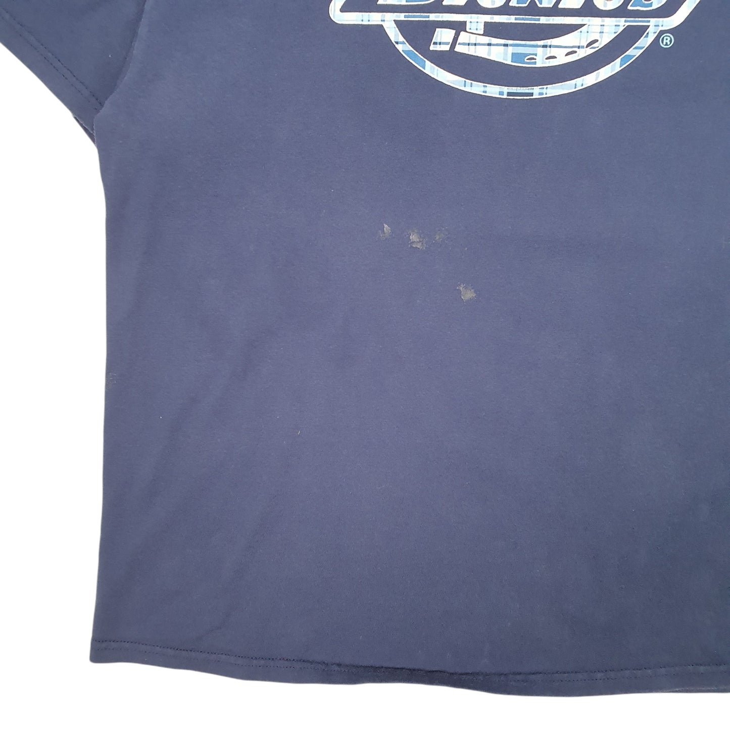 Mens Navy Dickies Classic Logo Short Sleeve T Shirt