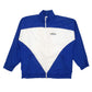 Mens Blue Adidas Vintage 00s Crewneck Coat