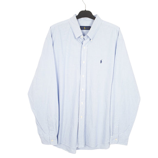 Mens Blue Ralph Lauren  Long Sleeve Shirt