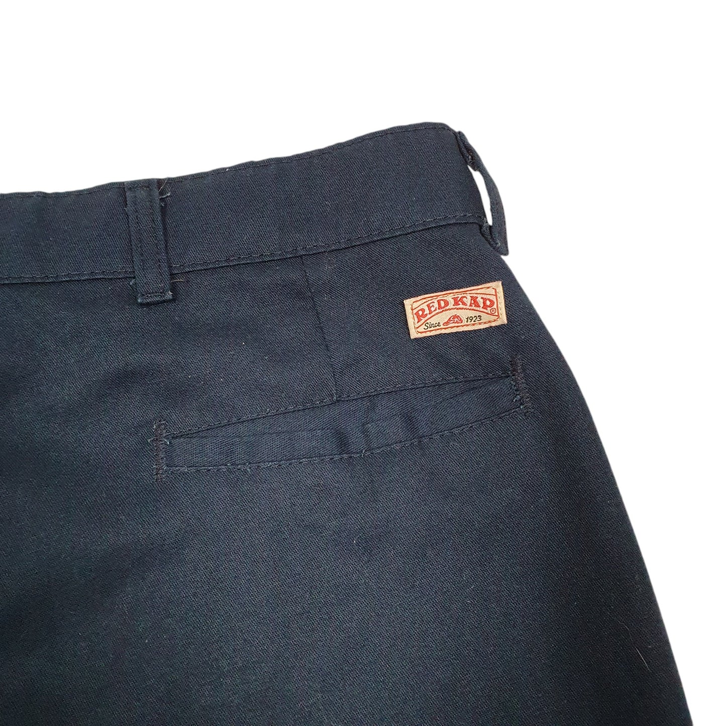 Mens Navy Red Kap Workwear USA Chino Shorts