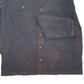 Mens Black Dickies Button Up Full Zip Coat