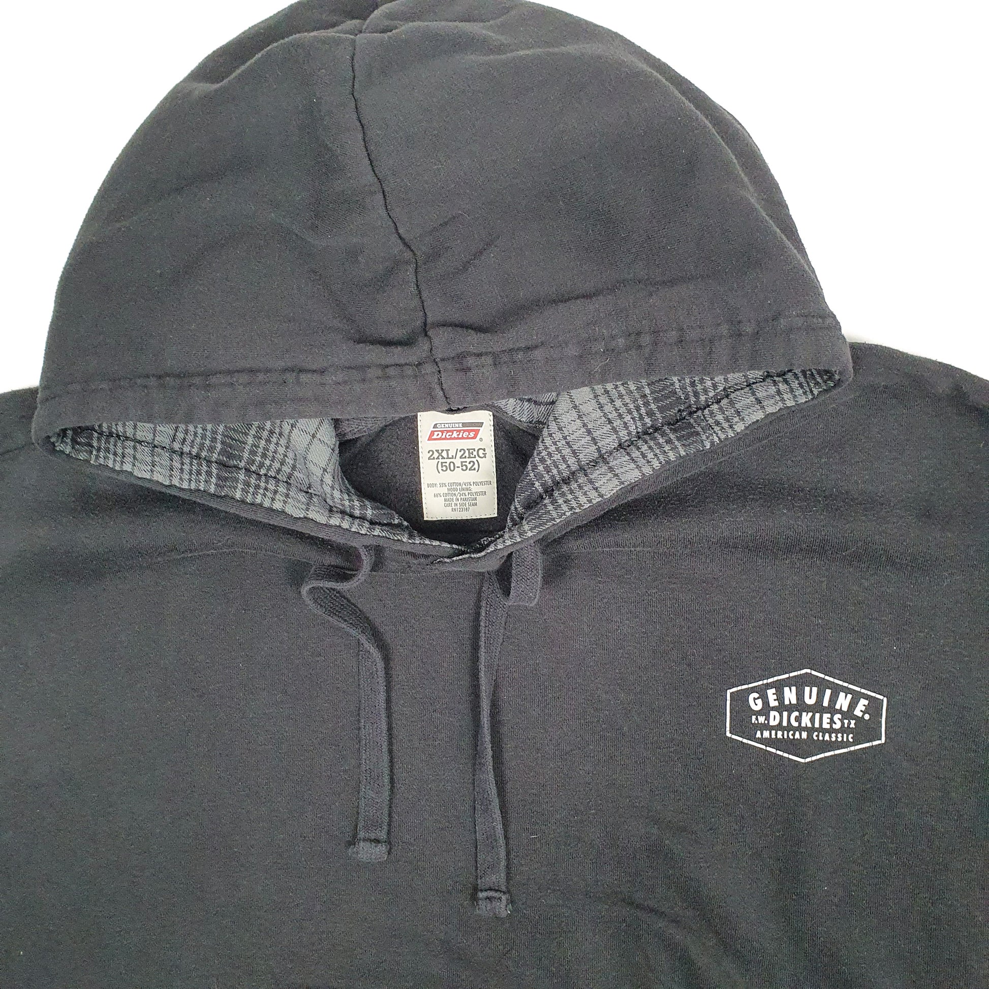 Mens Black Dickies  Hoodie Jumper