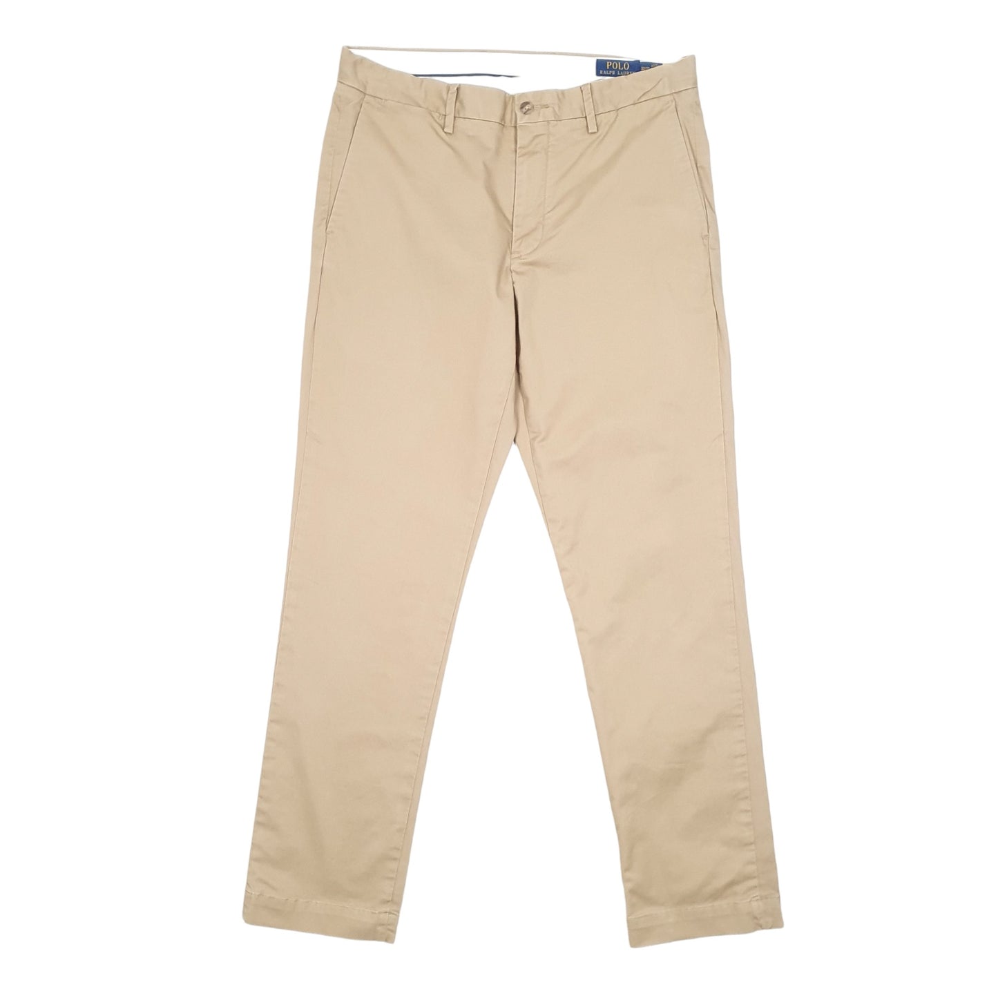 Mens Tan Polo Ralph Lauren Stretch Chino Trousers
