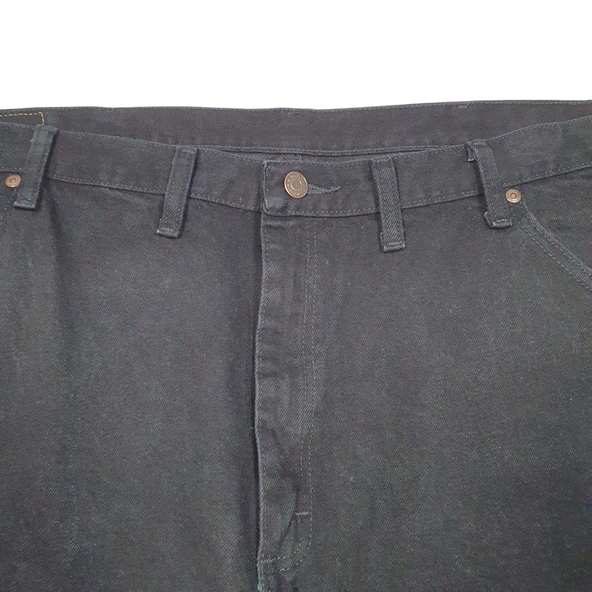 Mens Black Wrangler  Casual JeansW46 L32
