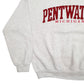 Mens Grey Gildan Pentwater Michigan Spellout Crewneck Jumper