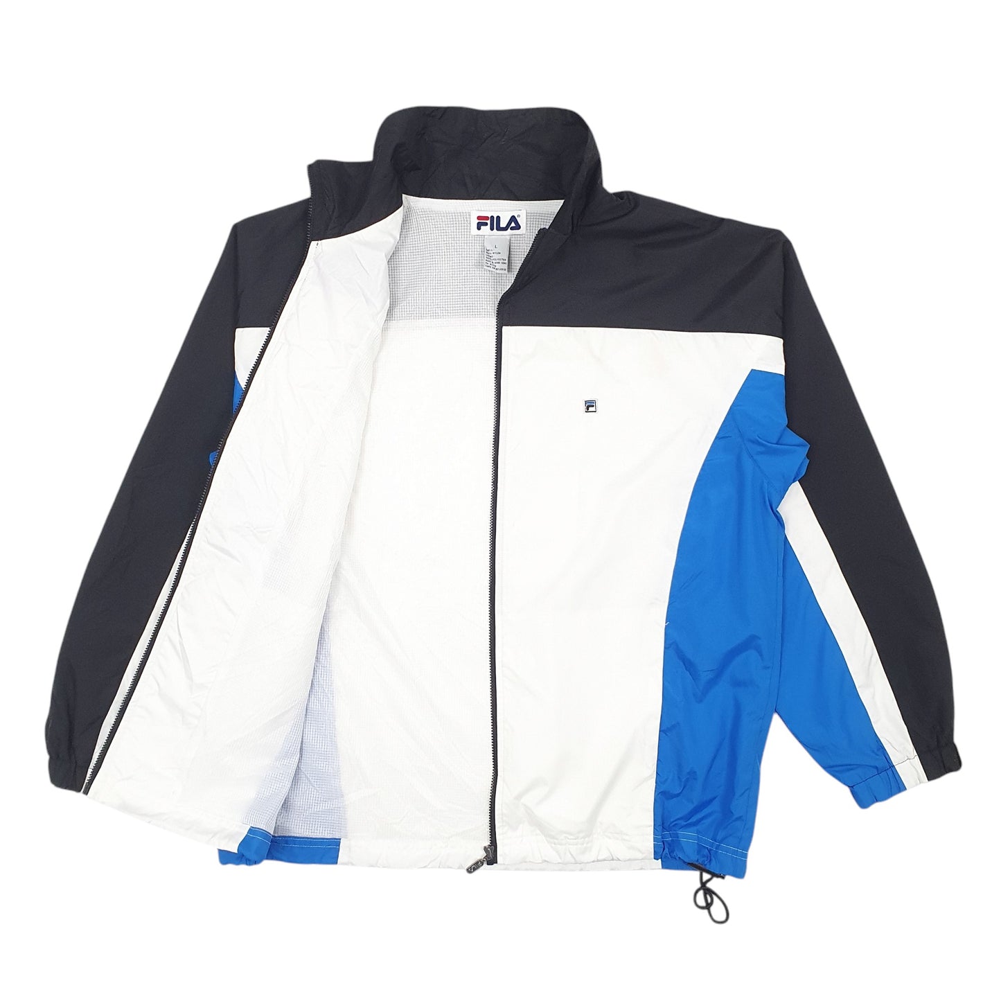 Womens White Fila Vintage  Coat