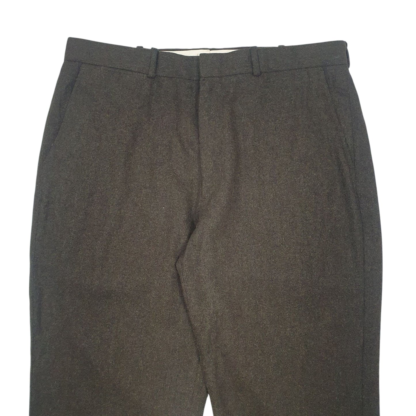 Mens Grey Polo Ralph Lauren Vintage 90s Formal Trousers