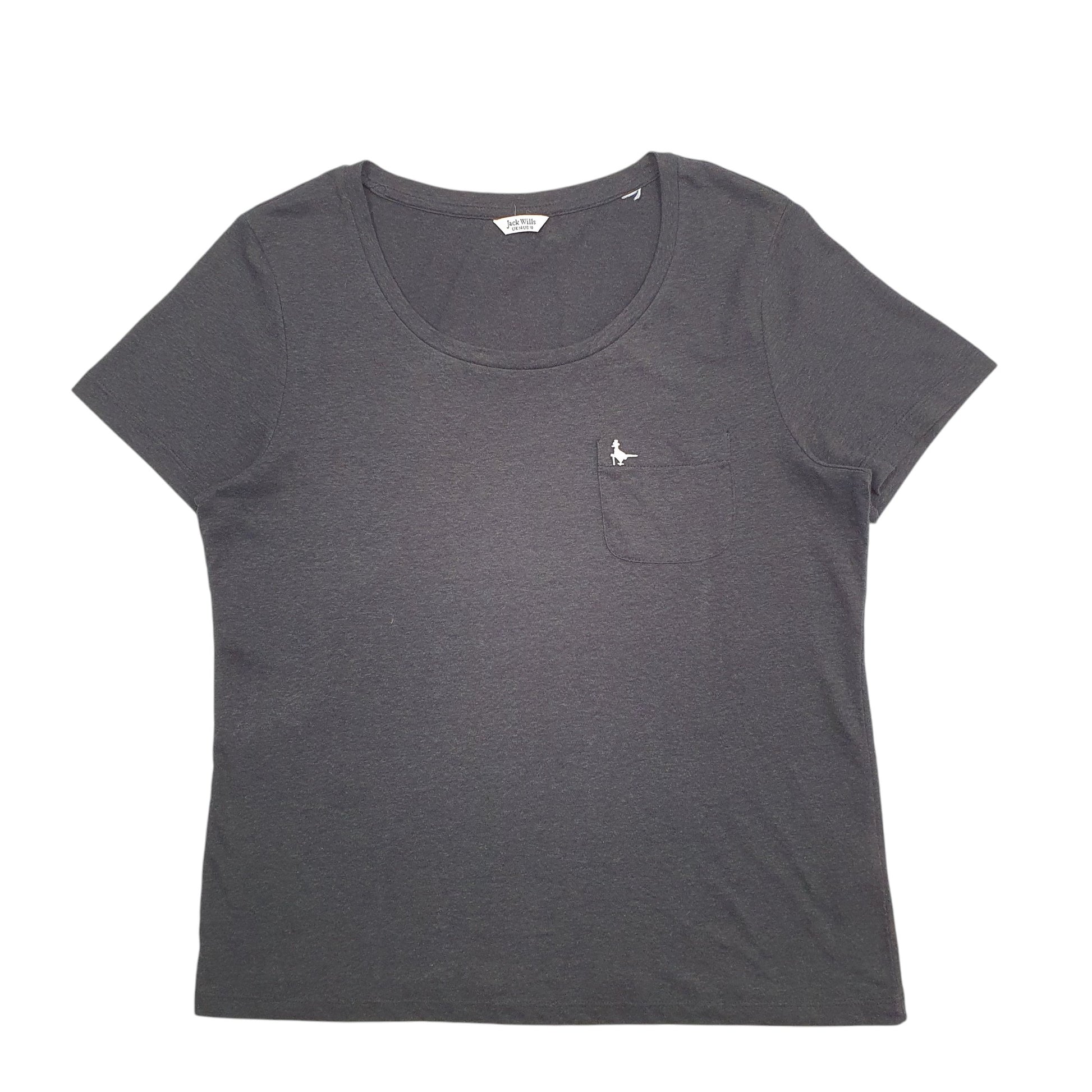 Womens Black Jack Wills  Short Sleeve T Shirt