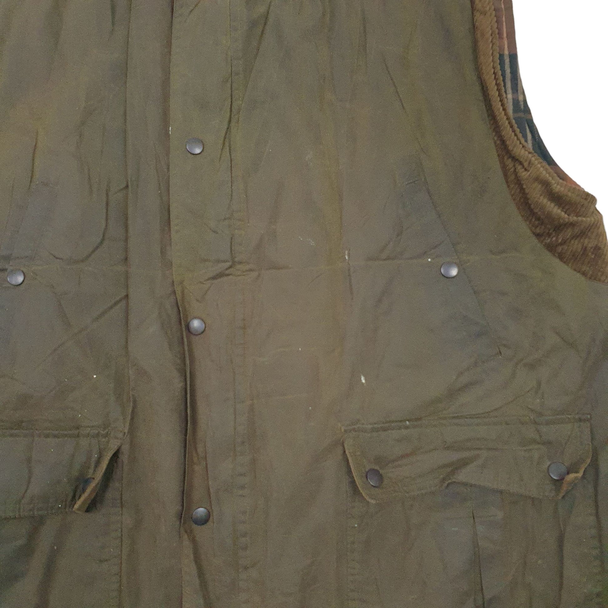 Mens Green Tweeds Dunn & Co Gilet  Coat