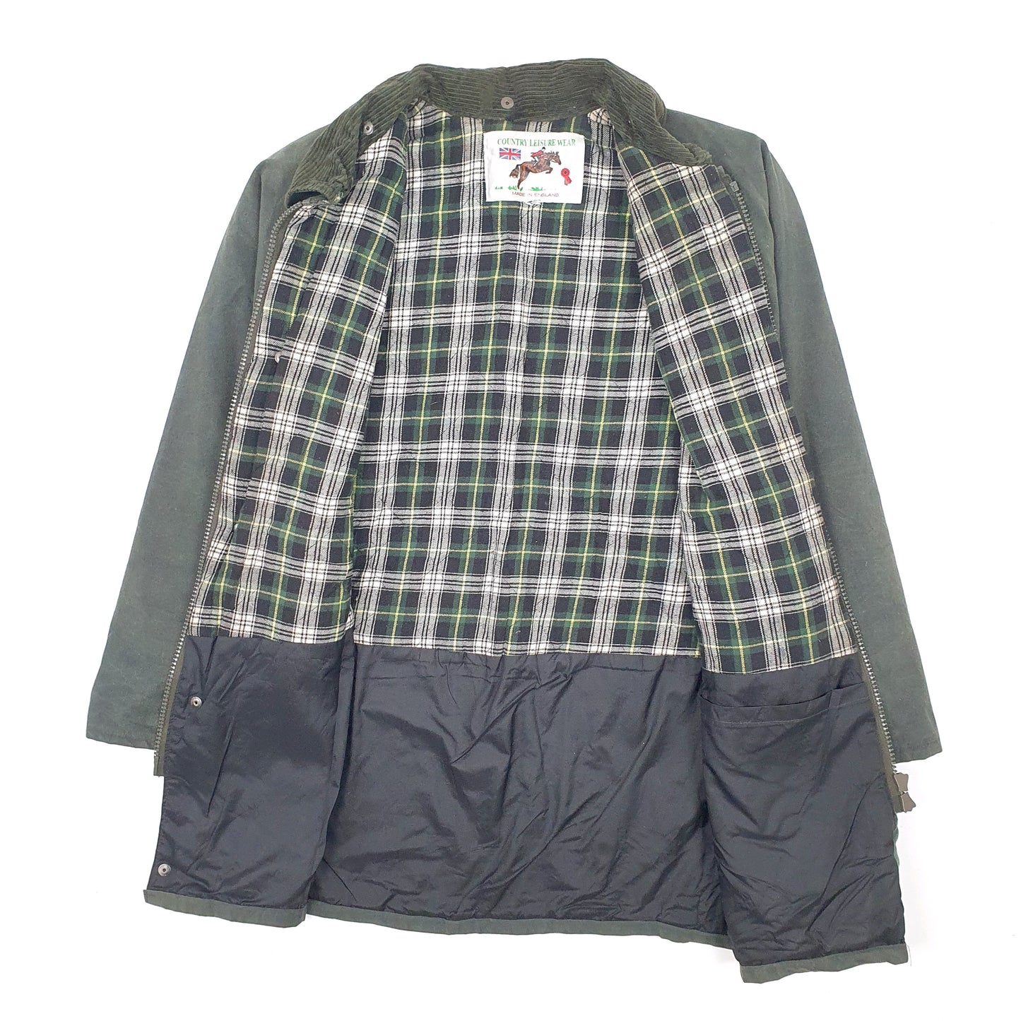 Mens Green Country Leisure Wear   Coat