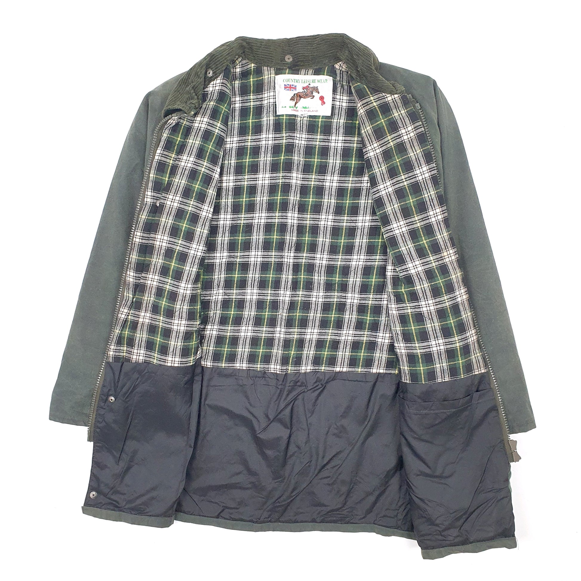 Mens Green Country Leisure Wear   Coat