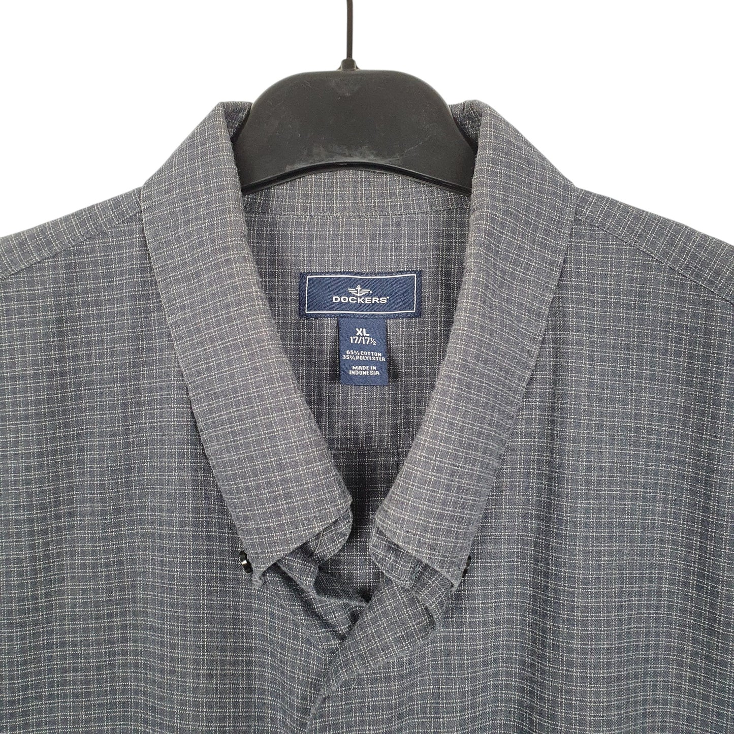 Mens Grey Dockers  Long Sleeve Shirt