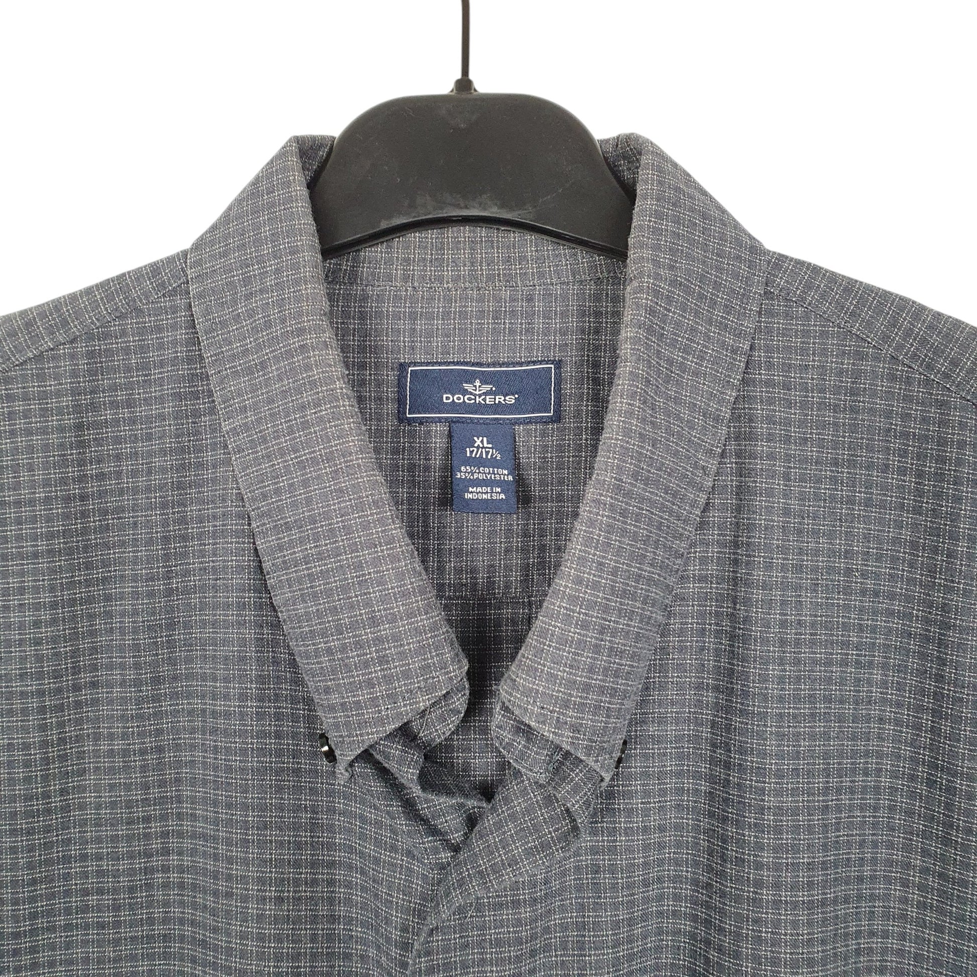 Mens Grey Dockers  Long Sleeve Shirt