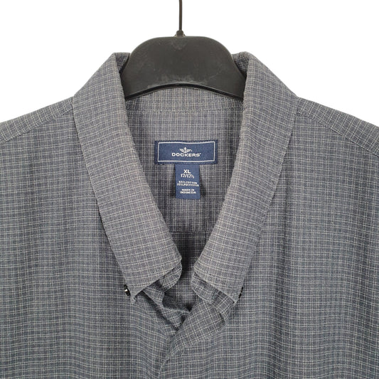Mens Grey Dockers  Long Sleeve Shirt