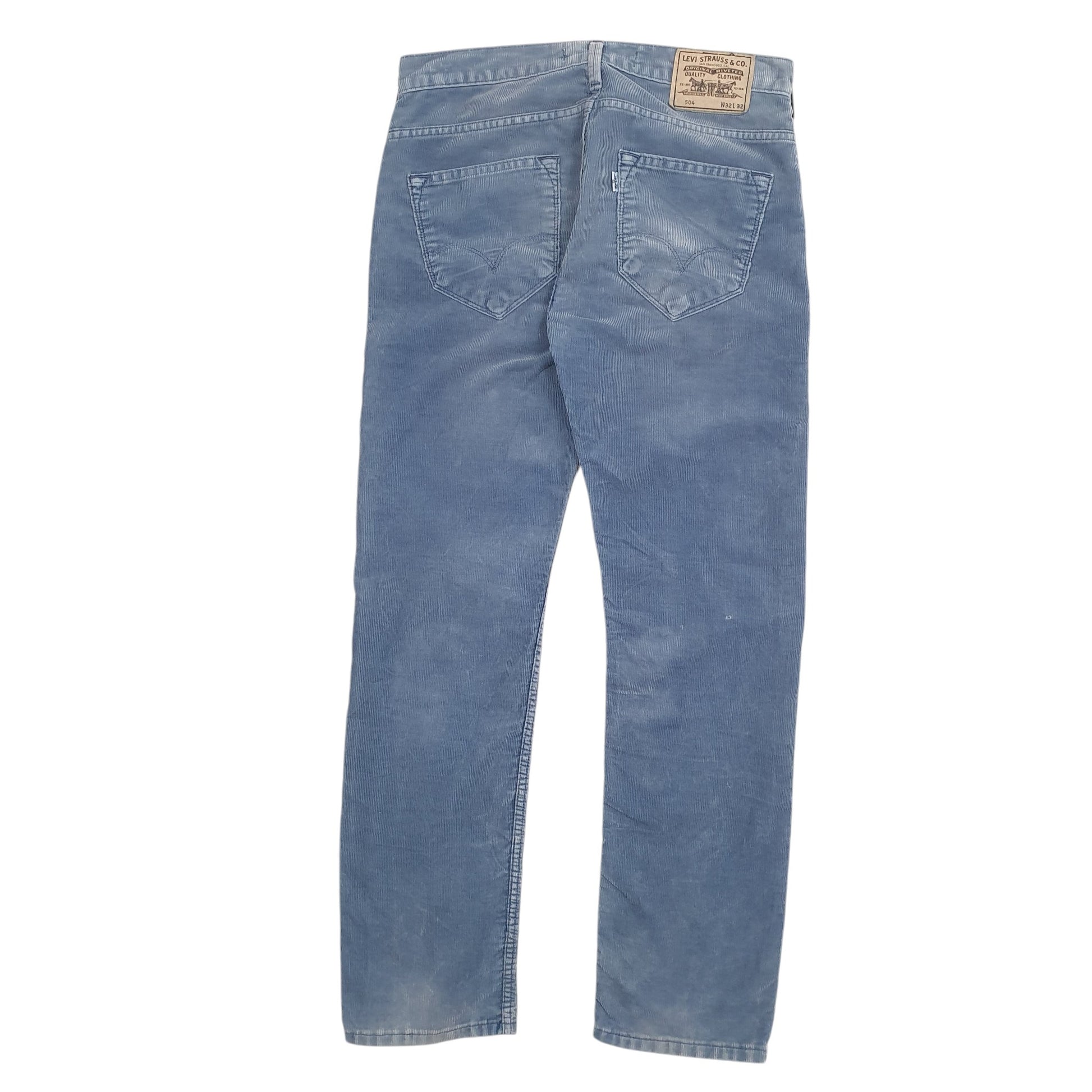 Mens Blue Levis  Corduroy Trousers