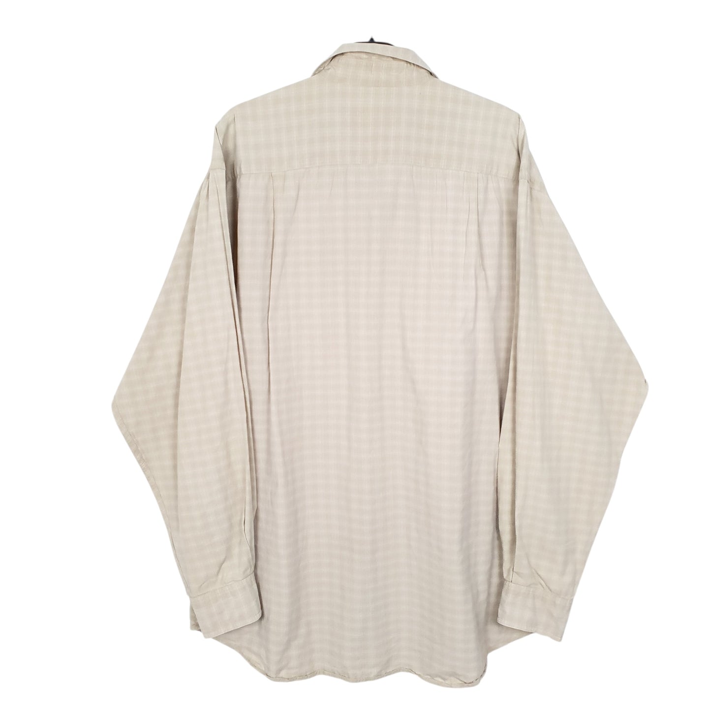 Mens Beige Nautica  Long Sleeve Shirt