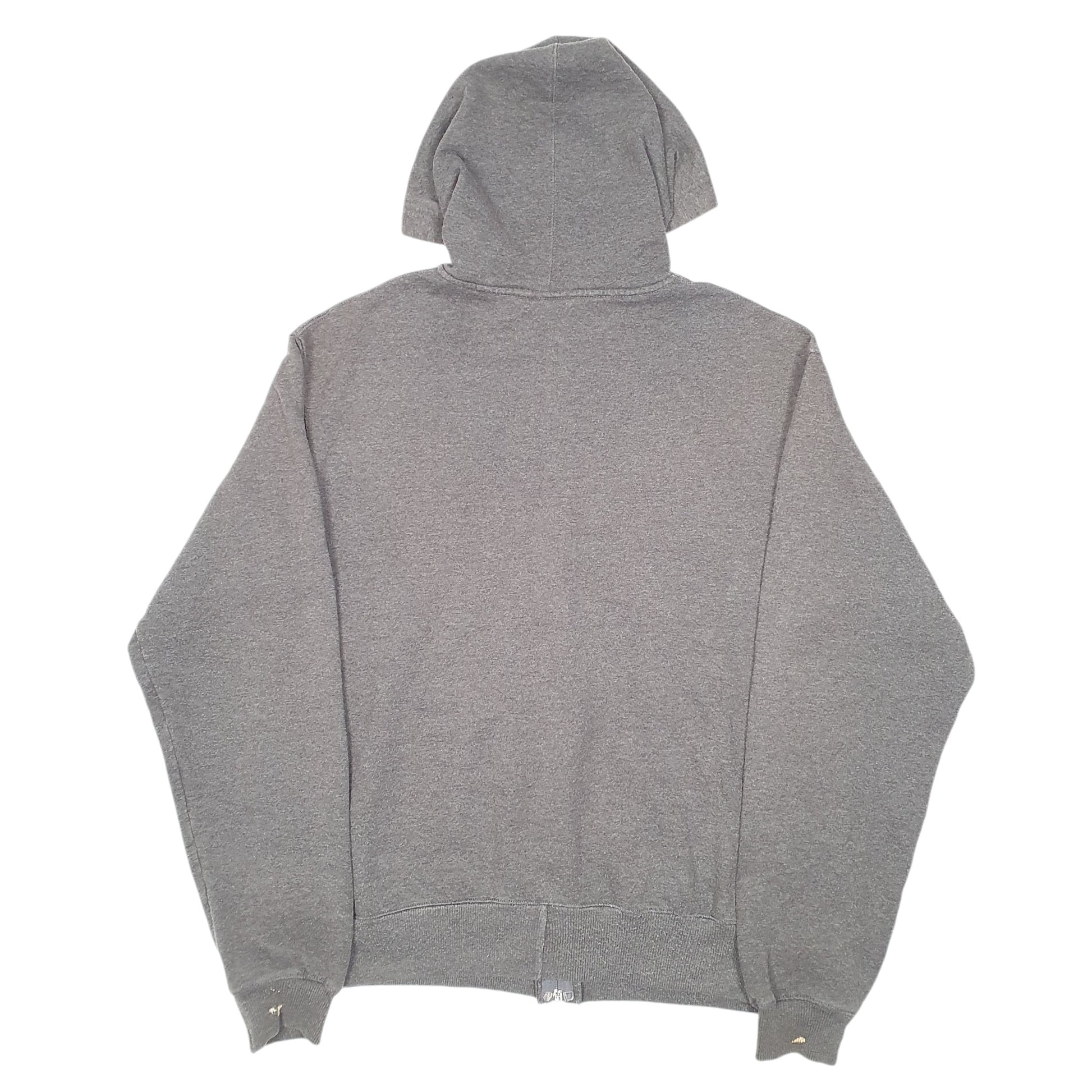 Mens Grey Champion Hoodie Full Zip Jumper