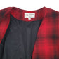 Womens Red Braemar Plaid Hoodie Coat
