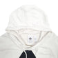 Mens White Adidas  Hoodie Jumper