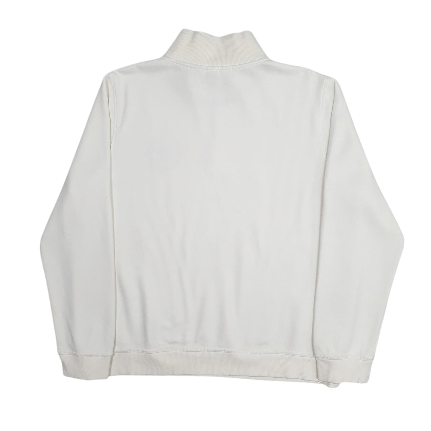Womens White Tommy Hilfiger  Quarter Zip Jumper