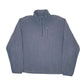 Mens Navy Eddie Bauer  Quarter Zip Jumper