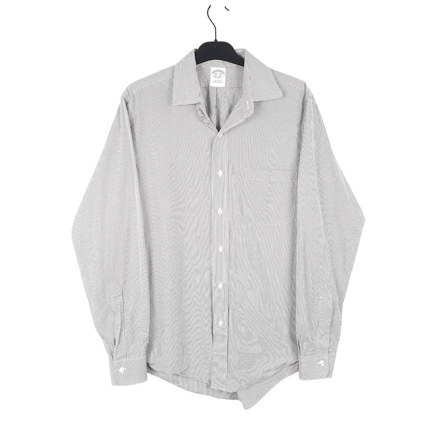 Mens White Brooks Brothers  Long Sleeve Shirt