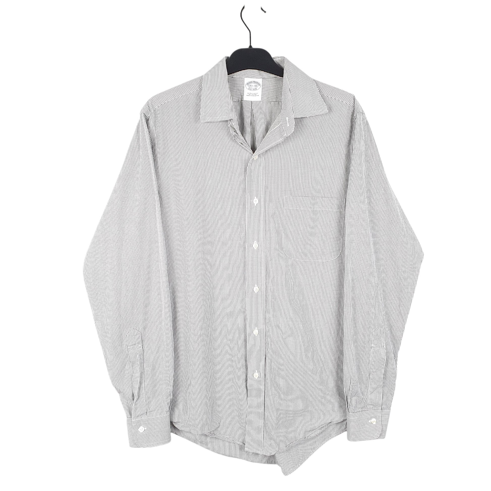 Mens White Brooks Brothers  Long Sleeve Shirt